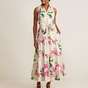 Kentucky Derby Tiered Maxi Dress